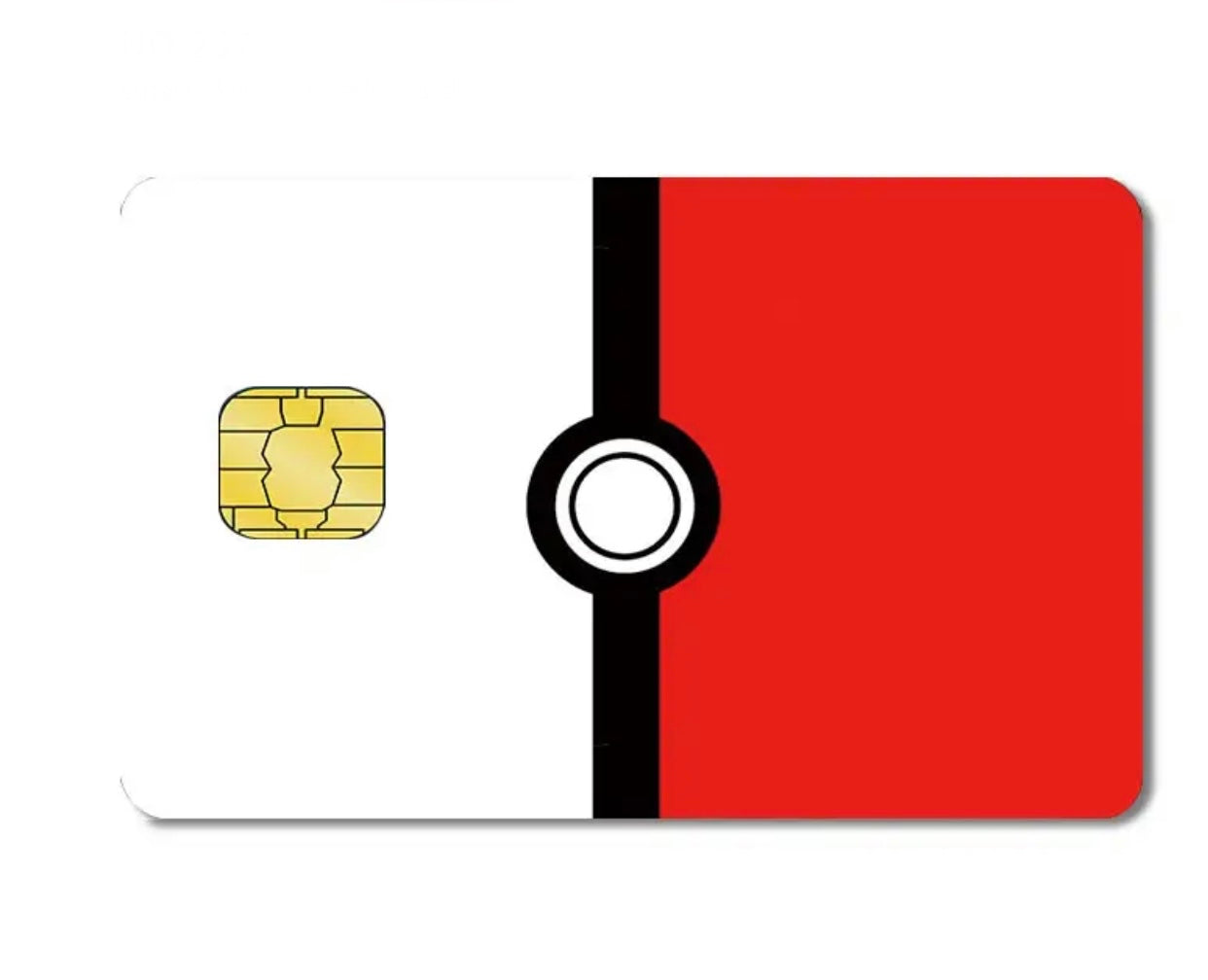 Pokéball Credit Card Decal