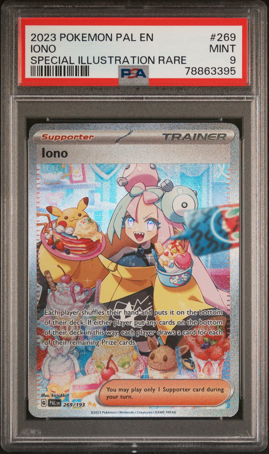 Iono Special Illustration Rare 269/193 (PSA 9)